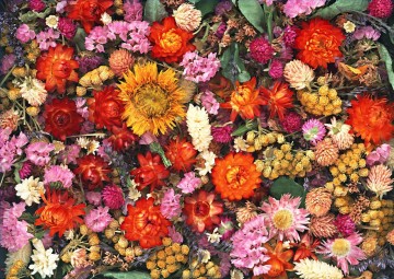 フラワーズ Painting - 写真の花からrps072カスタム